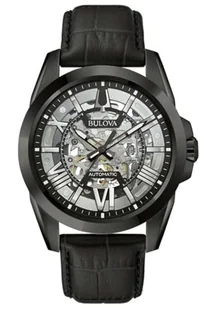 Zegarek ZEGAREK MĘSKI BULOVA AUTOMATIC 98A304 - Zegarki męskie - miniaturka - grafika 2