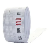 Poziomice, łaty, miary - Taśma miernicza biała 5mx13mm samoprzylepna prawa-lewa RNL-SK BMI - miniaturka - grafika 1