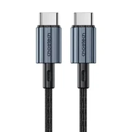 Kable USB - Kabel USB-C do USB-C Choetech XCC-1014, PD 60W 1.2m (czarny) - miniaturka - grafika 1