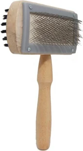 LESSIE-LAND Zgrzebło Z Kulką 005-2 - Szczotki i furminatory - miniaturka - grafika 1