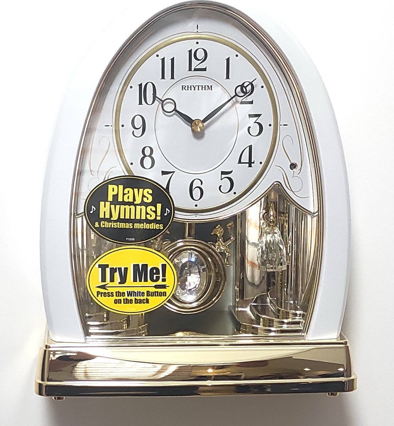 RHYTHM Zegar kominkowy Rhythm 4RJ641WU03 melodie