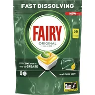 Akcesoria i części do zmywarek - Kapsułki do zmywarki FAIRY Original All in One Lemon - 56 szt. - miniaturka - grafika 1