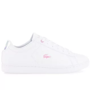 Buty sportowe damskie - Buty Lacoste Carnaby Evo 744SUJ0016-21G - białe - grafika 1