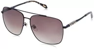 Okulary przeciwsłoneczne - Just Cavalli Okulary Unisex Dorosły, Semi Matt Black+Rose Gold, 61 - miniaturka - grafika 1