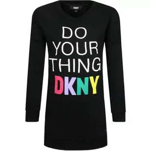 DKNY Kids Sukienka - Sukienki i spódniczki dla dziewczynek - miniaturka - grafika 1