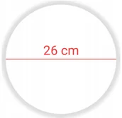 Dodatki do ciast w proszku - Podkład pod tort 26cm - miniaturka - grafika 1