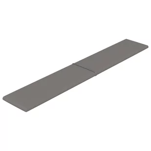 Panele ścienne, 12 szt, ciemnoszare, 90x15 cm, tkanina, 1,62 m² - Panele ścienne i boazeria - miniaturka - grafika 4