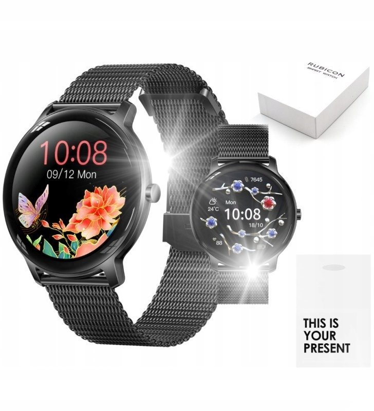 SMARTWATCH RUBICON RNBE66 DAMSKI ZEGAREK BRANSOLET