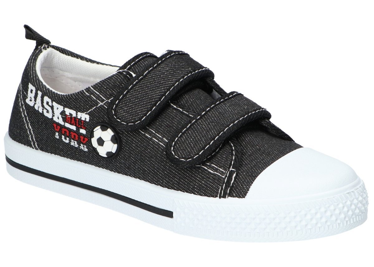 AMERICAN CLUB TEN177 TENISÓWKI TRAMPKI DZIECIĘCE BLACK 34