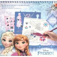 Szkolne artykuły papiernicze - Disney Frozen Blok Rysunkowy Z Szablonami - miniaturka - grafika 1