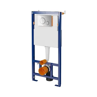 Cersanit Tech Line Opti Set B650 Zestaw Stelaż podtynkowy WC + przycisk spłukujący WC S701-637 - Stelaże i zestawy podtynkowe do WC - miniaturka - grafika 1