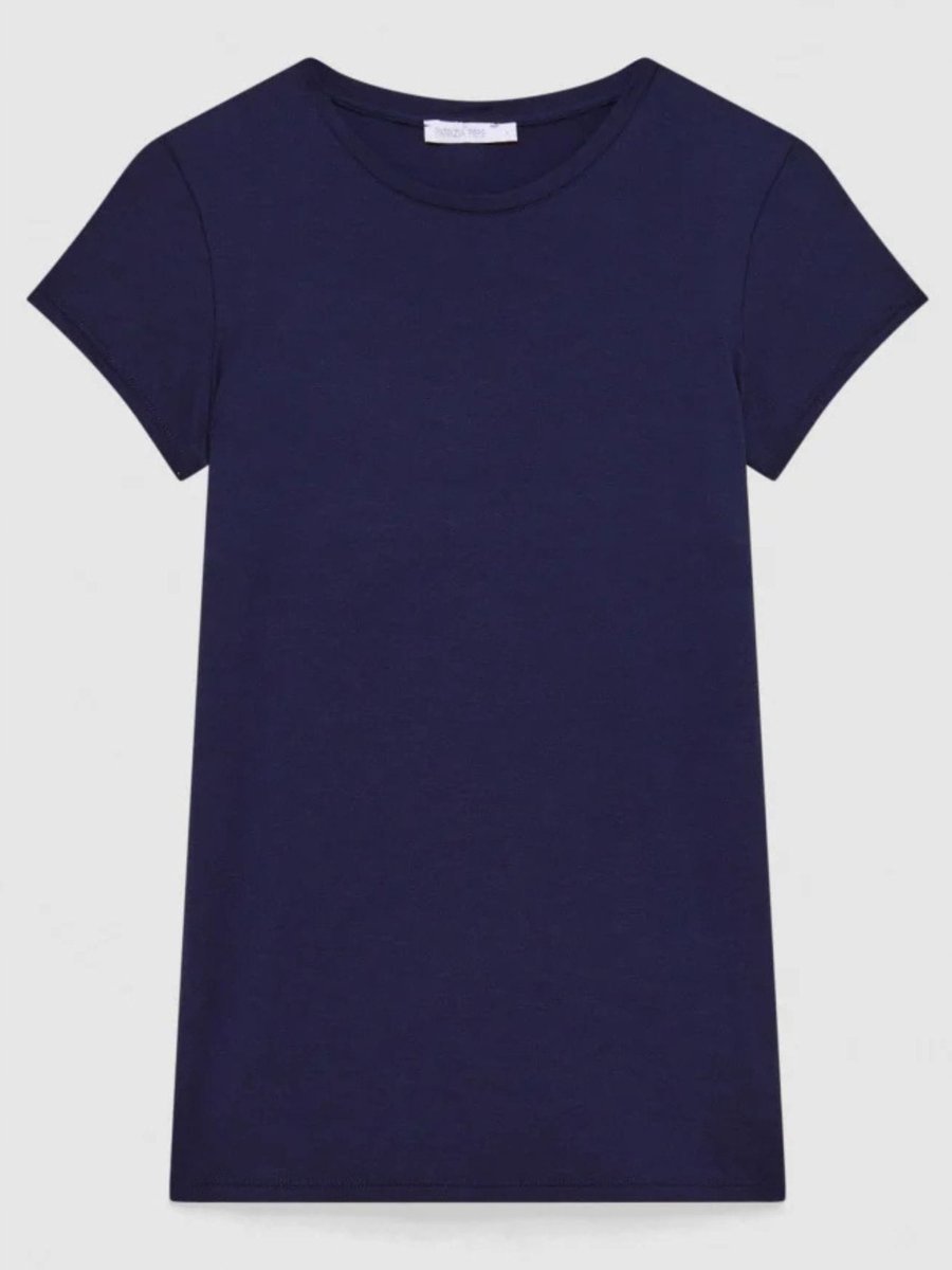 T-shirt damski Patrizia Pepe 2M4469 J013 granatowy - 36