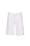 Spodenki damskie - Planam Highline szorty męskie czysta biel żółte model 2377 rozmiar XS - miniaturka - grafika 1