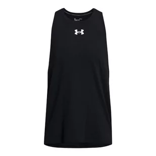 Under Armour Męskie UA Baseline Cotton Tank Shirt - Koszulki sportowe męskie - miniaturka - grafika 1