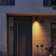 Lampy ogrodowe - Paulmann kinkiet zewnętrzny LED Kimu, antracyt, 2 200 K - miniaturka - grafika 1