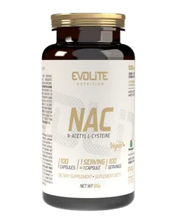 Evolite NAC N-Acetyl L-Cysteine 100kaps. Antyoksydant - Witaminy i minerały - miniaturka - grafika 1