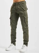 Spodnie męskie - spodnie bojówki ALPHA INDUSTRIES - COMBAT PANT LW OLIV Slim Fit-34 - miniaturka - grafika 1