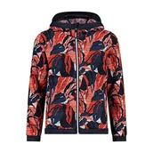 Kurtki i płaszcze dla dziewczynek - CMP - Kid G Jacket Fix Hood, Girl, Flamingo-Campari, 140 - miniaturka - grafika 1