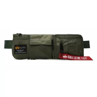 Saszetka Nerka Alpha Industries Crew Utility Bag 128928 01 - Zielona - Odzież taktyczna i umundurowanie - miniaturka - grafika 1