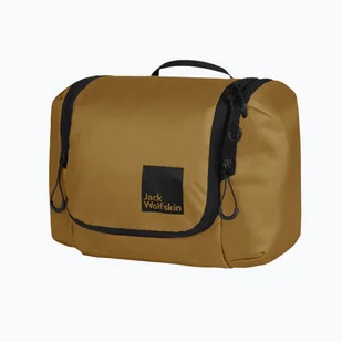 Kosmetyczka turystyczna Jack Wolfskin Wandermood Washbag salted carmel - Kosmetyczki, organizery i kuferki - miniaturka - grafika 1