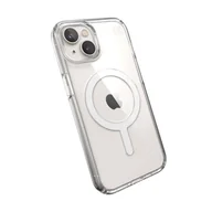 Etui i futerały do telefonów - Speck Presidio Perfect-Clear + MagSafe - Etui iPhone 14 z powłoką MICROBAN (Clear) - miniaturka - grafika 1