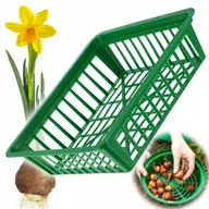 Pozostałe akcesoria do uprawy roślin - Koszyk do cebulek Julis 28 x 25 cm, zielony - miniaturka - grafika 1