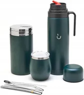 Yerba Mate - Balibetov Zestaw Yerba Mate: Termos, Tykwa, Pojemnik Zielony - miniaturka - grafika 1