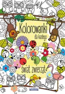 Poradniki hobbystyczne - Literat Kolorowanki dla każdego. Świat zwierząt (wyd. 2018) praca zbiorowa - miniaturka - grafika 1