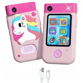 Aparaty Cyfrowe - XREC ADM-02 różowy jednorożec - miniaturka - grafika 1