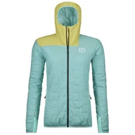 Kurtki i kamizelki sportowe damskie - Kurtka damska Ortovox Swisswool Piz Badus Jacket W Rozmiar: L / Kolor: niebieski - miniaturka - grafika 1