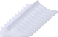 Skarpetki męskie - JACK&JONES skarpety męskie 10-pak - JACDONGO SOCKS, One Size White 40-46 - miniaturka - grafika 1