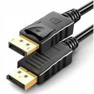 Kable - KABEL PRZEWÓD DISPLAYPORT - DISPLAYPORT 8K 4K 2K 2M - miniaturka - grafika 1