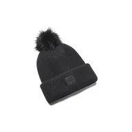 Czapki damskie - Czapka zimowa damska Under Armour z pomponem 1373098-001 - miniaturka - grafika 1
