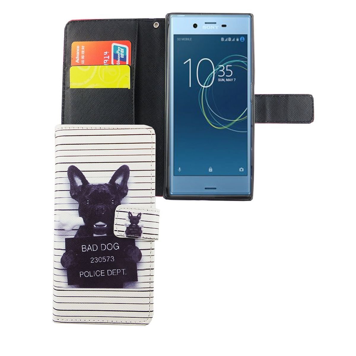 Etui na telefon komórkowy Etui na telefon komórkowy Sony Xperia XZs Bad Dog White