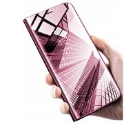 Etui i futerały do telefonów - Etui na Samsung Galaxy S9 Plus, Flip Clear View z klapką, różowy - miniaturka - grafika 1