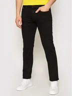 Spodnie męskie - Tommy Hilfiger Jeansy Denton MW0MW15595 Czarny Straight Fit - miniaturka - grafika 1