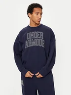 Bluzy męskie - Under Armour Bluza UA Icon 1386548 Granatowy Loose Fit - miniaturka - grafika 1