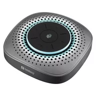 Zestawy głośnomówiące - Urządzenie głośnomówiące Sandberg SpeakerPhone Bluetooth+USB czarne - miniaturka - grafika 1