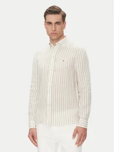 Tommy Hilfiger Koszula Essential MW0MW38581 Beżowy Regular Fit - Koszule męskie - miniaturka - grafika 1