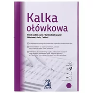 Kalki - Delfin Kalka ołówkowa A4 fioletowa op.25 - miniaturka - grafika 1