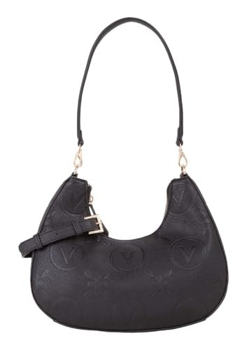 VALENTINO Unisex Samba RE Handbag, Nero, czarny