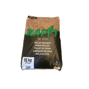 Pellet drzewny ECO RAFIT 15KG - Materiały opałowe - miniaturka - grafika 1