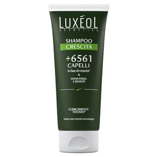 LUXÉOL - Szampon - Siła I Gęstość - Włosy W fazie Wzrostu* - Klinicznie Testowane* - 86% Składniki Naturalnego - Unisex - Kobiety/Mężczyźni - 200 ml - Szampony do włosów - miniaturka - grafika 1