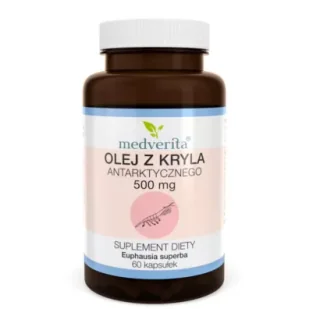 Medverita Olej z Kryla antarktycznego Suplement diety 60 kaps. - Suplementy naturalne - miniaturka - grafika 1