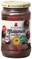 Owoce w puszkach i słoikach - Zwergenwiese Śliwki połówki w lekkim syropie (słoik) 180 g Bio - żywność - miniaturka - grafika 1
