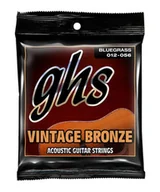 Struny gitarowe  - GHS Vintage Bronze struny do gitary akustycznej, Bluegrass, .012-.056 - miniaturka - grafika 1