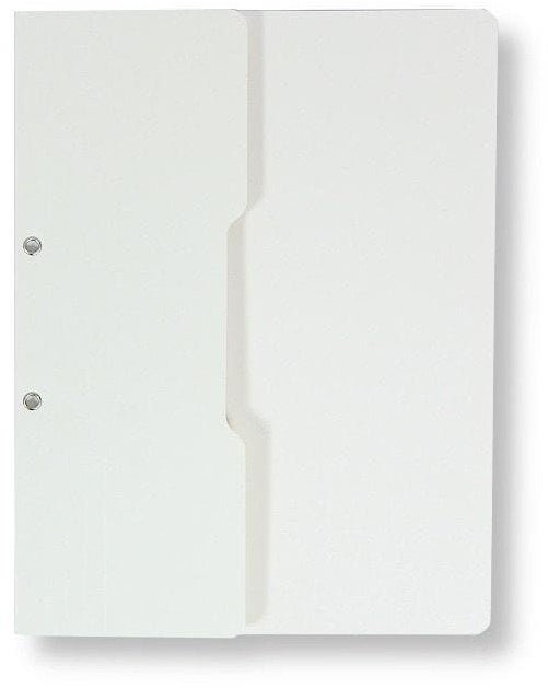 Skoroszyt A4 300gsm papierowy oczkowy 35szt