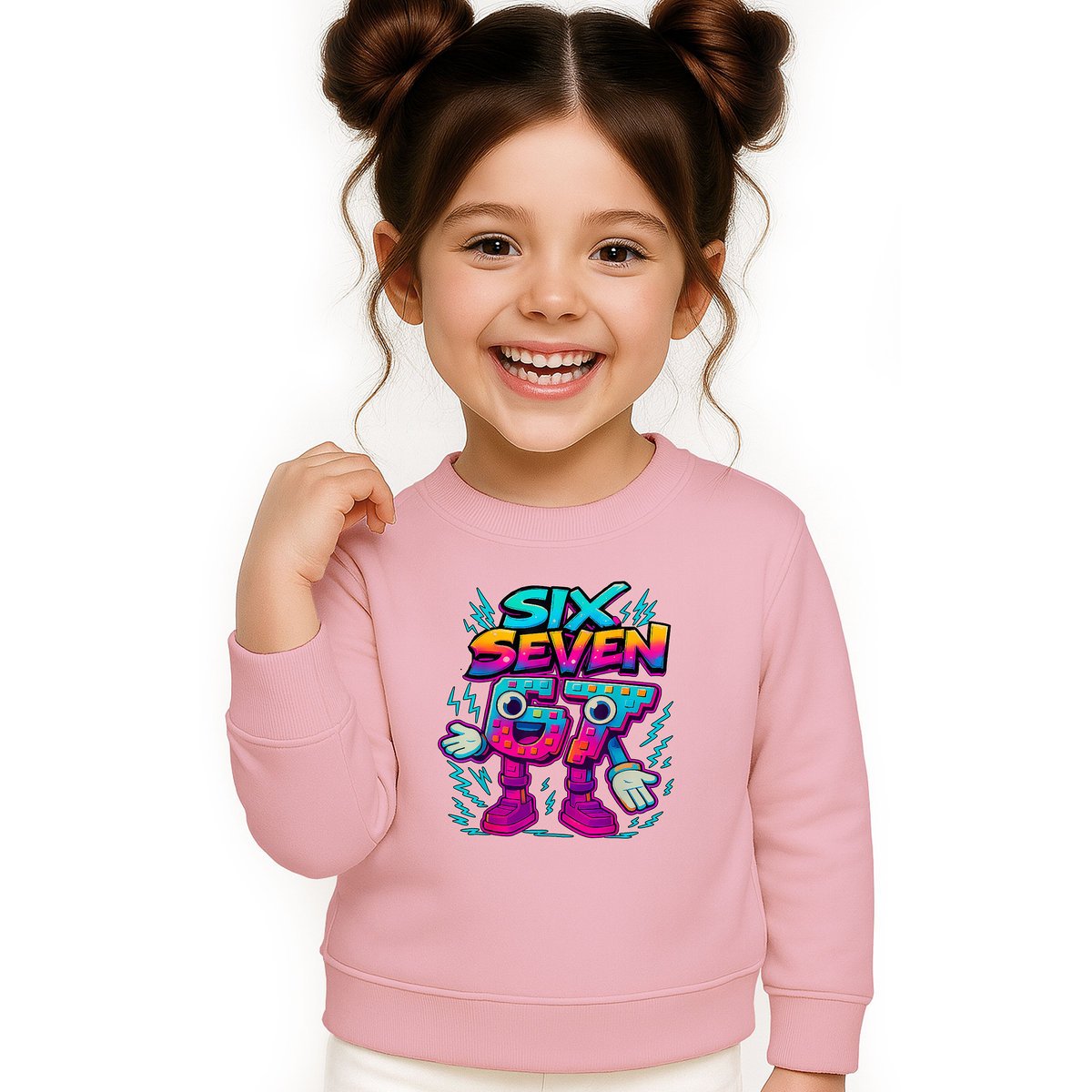 BLUZA DZIECIĘCA 67 SIX SEVEN VIRAL DLA CHŁOPCA DZIEWCZYNKI 134-140