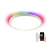 Lampy sufitowe - Immax NEO 07169-W60 - LED RGB Oświetlenie ściemnialne TUDO 65W/230V Wi-Fi Tuya + pilot - miniaturka - grafika 1