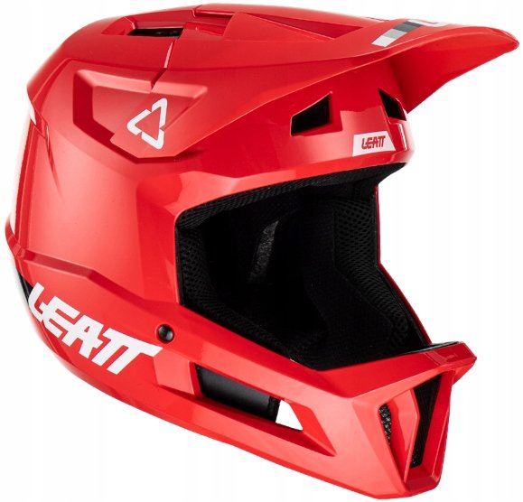 Full Face Kask Rowerowy Leatt Mtb Gravity 1.0 L 59-60cm Dh Fire